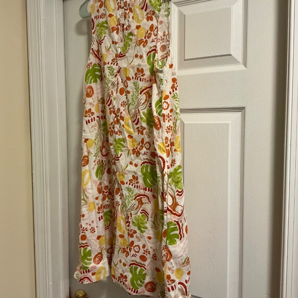 C&C Floral Print Short Linen Dress-NWT! - Picture 2 of 5
